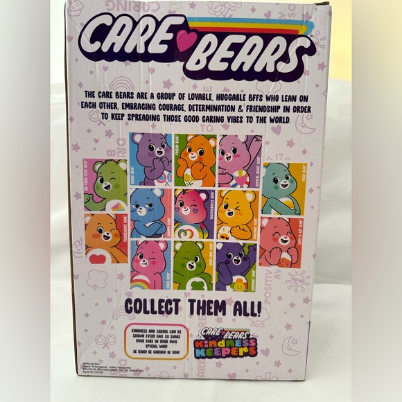 Care 💜Bears Share Bear NEW IN BOX 12x8 - Picture 3 of 3